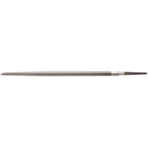 Single Cut File, 3/8" Dia. x 10" L, Round, Bastard Cut Southpoint Industrial Supply
