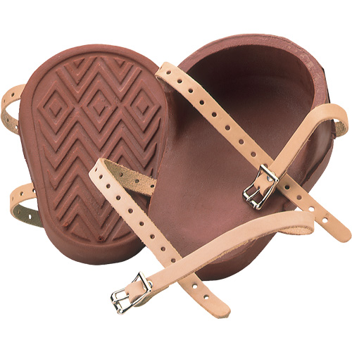 Professional Heavy-Duty Knee Pad, Buckle Style, Rubber Caps, Rubber Pads Southpoint Industrial Supply