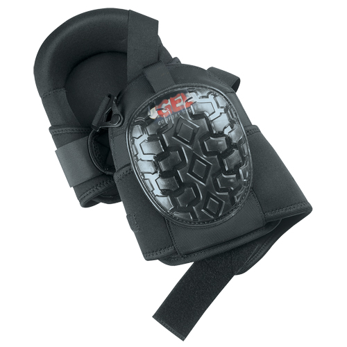 Professional Kneepads, Buckle/Hook and Loop Style, Gel Caps, Foam Pads Southpoint Industrial Supply