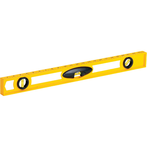 High-Impact ABS Level, I-Beam, 24" L, Plastic, 3, Non-Magnetic Southpoint Industrial Supply