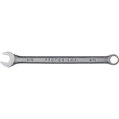 Combination Wrench, 12 Point, 5/16", Satin Finish Southpoint Industrial Supply