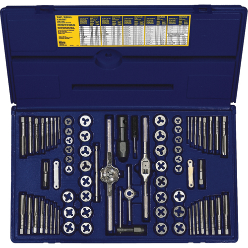Tap & Hex Die Set, 76 Pieces Southpoint Industrial Supply