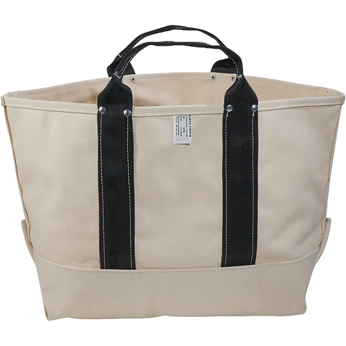 Sac &agrave; outils robuste de 17", Toile, 1 pochettes, Beige/Noir Southpoint Industrial Supply