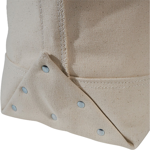 Sac &agrave; outils robuste de 17", Toile, 1 pochettes, Beige/Noir Southpoint Industrial Supply