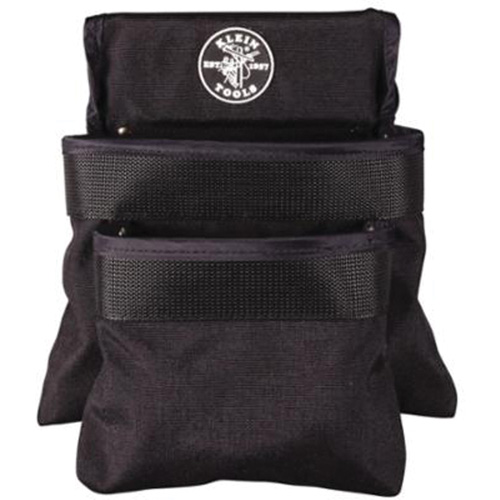 Pochette utilitaire &agrave; 2 poches s&eacute;rie PowerLine, 1000 Denier Cordura&reg;, Noir Southpoint Industrial Supply