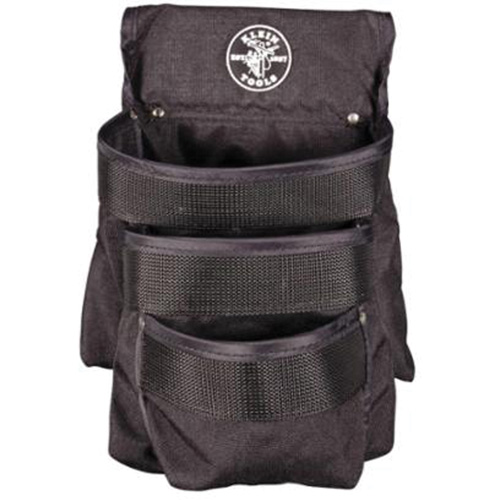 Pochette utilitaire &agrave; 3 poches s&eacute;rie PowerLine, 1000 Denier Cordura&reg;, Noir Southpoint Industrial Supply