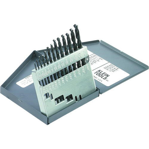 Jeu de forets &agrave; pointe standard, 13 morceaux, Acier rapide Southpoint Industrial Supply