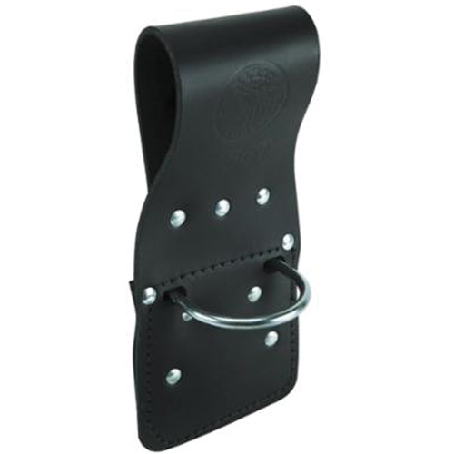 Porte-marteau avec anneau m&eacute;tallique et connexion tunnel, Support pour marteau, Cuir, 1 Poches Southpoint Industrial Supply