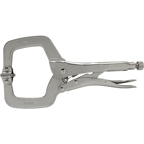 Locking Pliers, 11" Length, C-Clamp Southpoint Industrial Supply