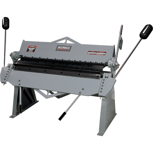 Floor Model Box & Pan Brakes, 24" W x 65" L x 48" H Southpoint Industrial Supply