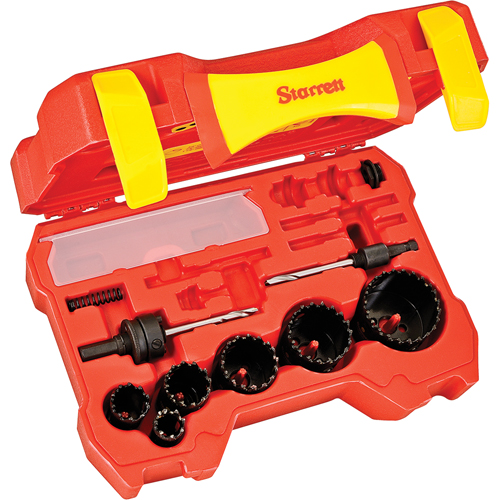 Electrician's Hole Saw Kits, 10 Pieces Southpoint Industrial Supply