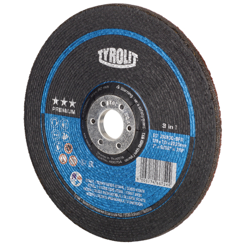 Grinding Wheel, 7" x 9/32", 7/8" Arbor, Type 27 Southpoint Industrial Supply