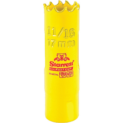 Bi-Metal Holesaw - 11/16", 11/16", 1-5/8" Depth of Cut, Bi-Metal Southpoint Industrial Supply