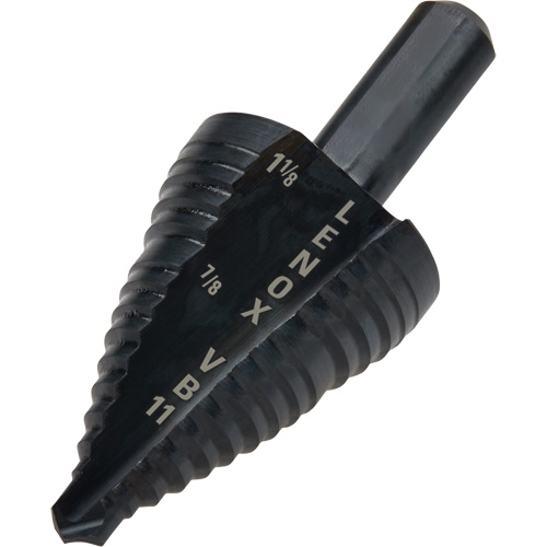 Foret &eacute;tag&eacute; no 11, 7/8" - 1-1/8", Incr&eacute;ments de 1/4", Acier rapide Southpoint Industrial Supply