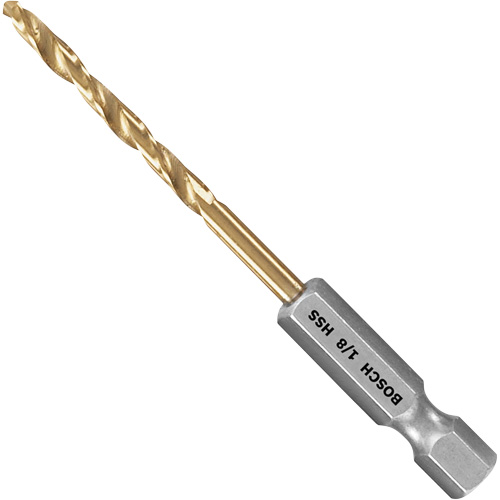 Impact Tough Drill Bit, High Speed Steel, 1-3/4" Flute, 135° Point Southpoint Industrial Supply