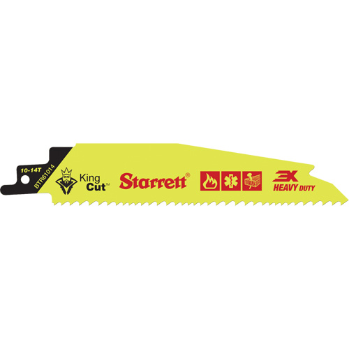 Lame de scie alternative King Cut, Bim&eacute;tal, 10-14 Dents par pouce, 12" lo x 1" la Southpoint Industrial Supply