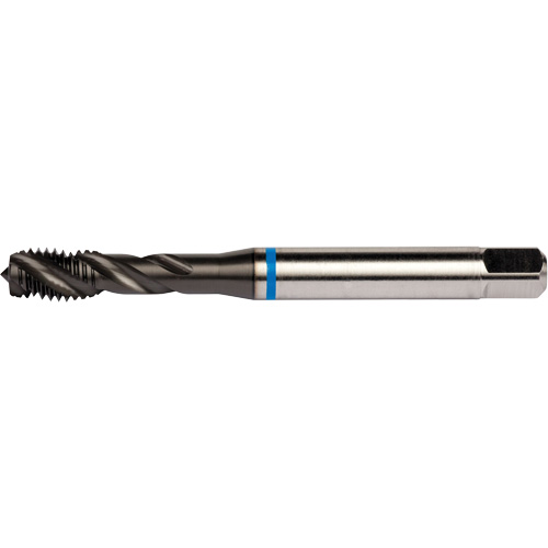 Blue Shark Spiral Flute Tap, High Speed Cobalt, 1/4"-28 Thread, 3.15" L Southpoint Industrial Supply
