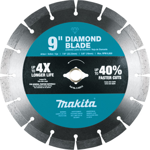 Lame diamant &agrave; bordure segment&eacute;e Southpoint Industrial Supply