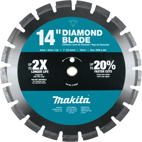 Lame diamant &agrave; bordure segment&eacute;e Southpoint Industrial Supply