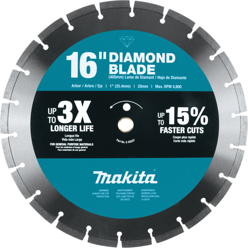 Lame diamant &agrave; bordure segment&eacute;e Southpoint Industrial Supply