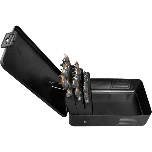 Jobber Length Drill Bit Set, 29 Pieces, High Speed Steel Southpoint Industrial Supply