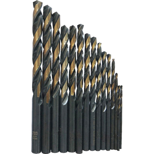 Jobber Length Drill Bit Set, 29 Pieces, High Speed Steel Southpoint Industrial Supply