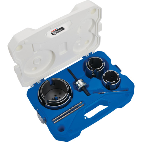 Multi-Materials Hole Saw Set, 11 Pieces Southpoint Industrial Supply