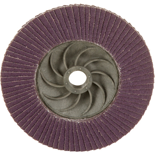Disque &agrave; lamelles &agrave; changement rapide 769F, 4-1/2" x 5/8"-11, Type 29, Grain 120+, C&eacute;ramique Southpoint Industrial Supply