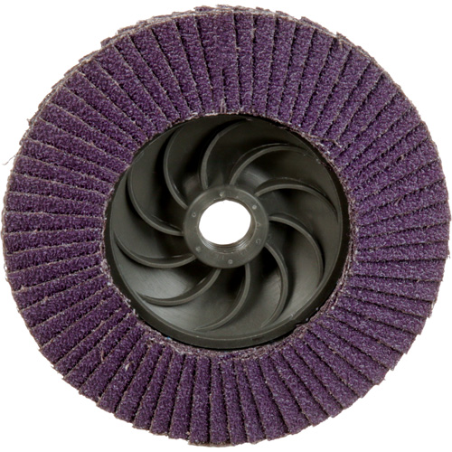 Disque &agrave; lamelles &agrave; changement rapide 769F, 4-1/2" x 5/8"-11, Type 29, Grain 40+, C&eacute;ramique Southpoint Industrial Supply