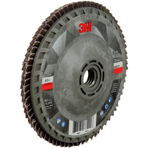 769F Quick Change Flap Disc, 4-1/2" x 5/8"-11, Type 27, 60+ Grit, Ceramic Southpoint Industrial Supply