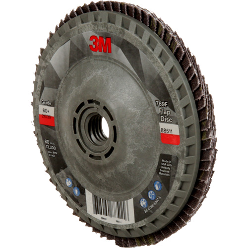 769F Quick Change Flap Disc, 4-1/2" x 5/8"-11, Type 27, 60+ Grit, Ceramic Southpoint Industrial Supply
