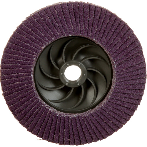 Disque &agrave; lamelles &agrave; changement rapide 769F, 4-1/2" x 5/8"-11, Type 29, Grain 80+, C&eacute;ramique Southpoint Industrial Supply