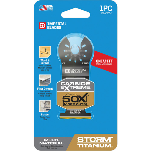 One Fit Carbide Extreme Storm Titanium Multi-Material Blade Southpoint Industrial Supply