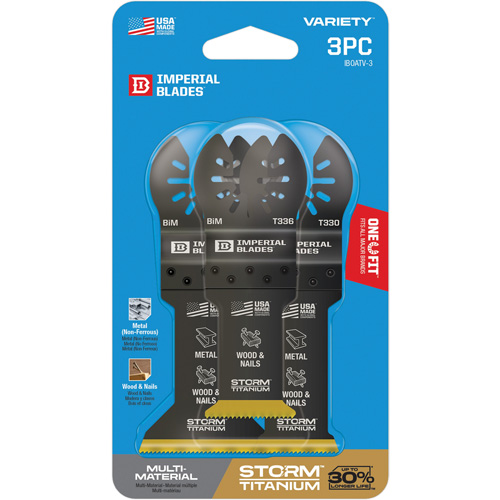 One Fit Storm Titanium Metal & Wood Blade Pack Southpoint Industrial Supply