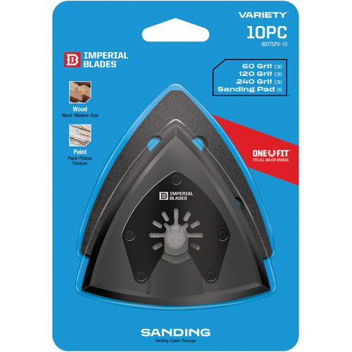 One Fit Oscillating Triangle Pad & Paper Variety Pack Southpoint Industrial Supply