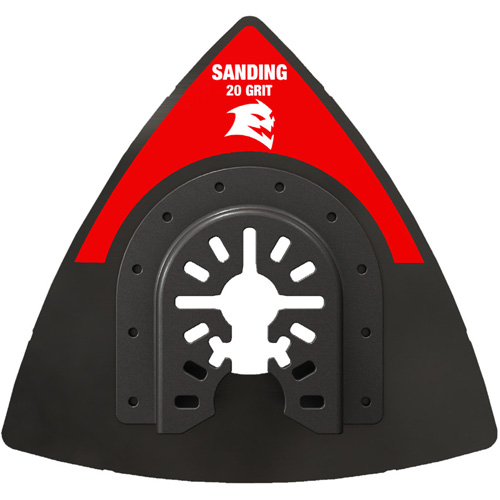 20-Grit Universal Fit 3-1/2" Oscillating Sanding Plate Southpoint Industrial Supply