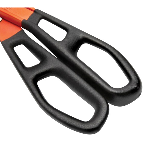 Cisaille d'&eacute;tain en aluminium dentel&eacute; de 13" avec poign&eacute;e tremp&eacute;e, Longueur de coupe de 3", Coupe Droit Southpoint Industrial Supply