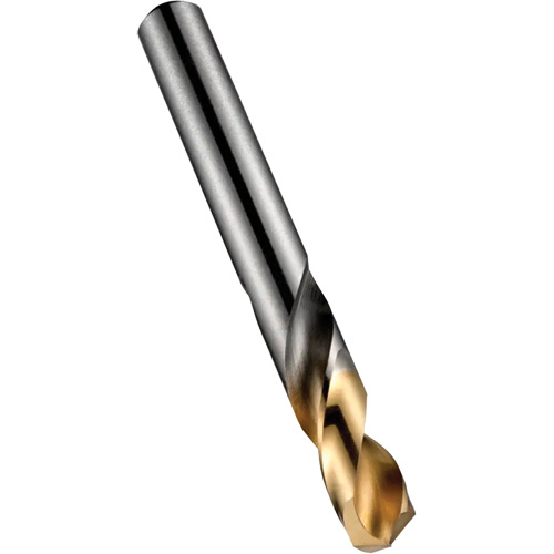 A0225.0 Stub Drill, 5 mm, Acier rapide, Cannelure 26 mm, Pointe de 135° Southpoint Industrial Supply