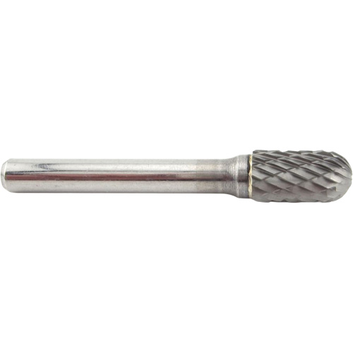 Cylinder Shape Radius End Carbide Shipyard Bur, SC-3, 3/8" Dia., 3/4" Depth of Cut Southpoint Industrial Supply