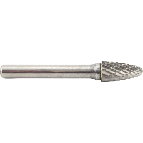 Tree Shape Radius End Carbide Shipyard Bur, SF-3, 3/8" Dia., 3/4" Depth of Cut Southpoint Industrial Supply
