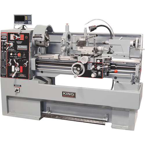 Metal Lathe/Taper Attachment with Digital Readout, 76-3/8" L x 33-1/2" W x 51-1/4" H Southpoint Industrial Supply