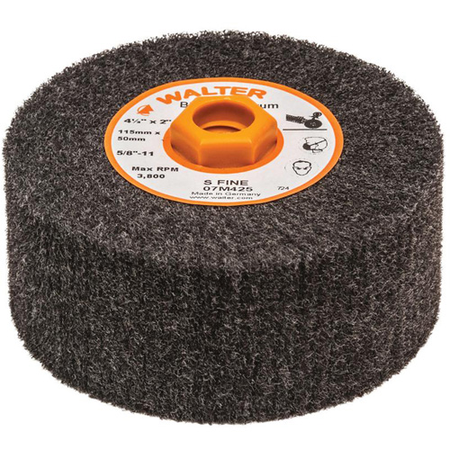 Blendex Surface Conditioning Drum, 4-1/2" Dia. x 2" W, 5/8"-11 Arbor, Super Fine Grit Southpoint Industrial Supply