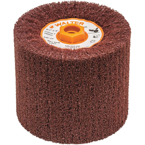 Blendex Surface Conditioning Drum, 4-1/2" Dia. x 4" W, 5/8"-11 Arbor, Medium Grit Southpoint Industrial Supply