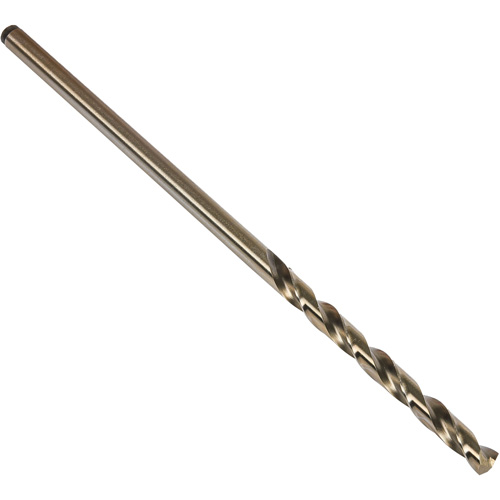 Extra Length Aircraft Extension Drill Bit, #3, High Speed Cobalt, 2-1/2" Flute, 135° Point Southpoint Industrial Supply