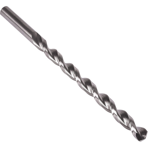Parabolic Flute Extra Length Drill Bit, 3/16", High Speed Steel, 6" Flute, 135° Point Southpoint Industrial Supply