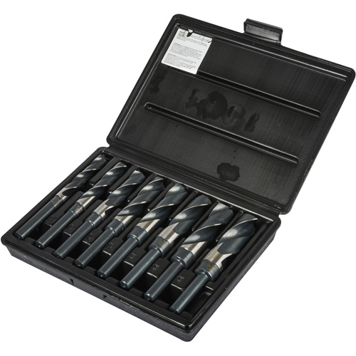 Reduced Shank Drill Bit Set, 8 Pieces, High Speed Steel Southpoint Industrial Supply
