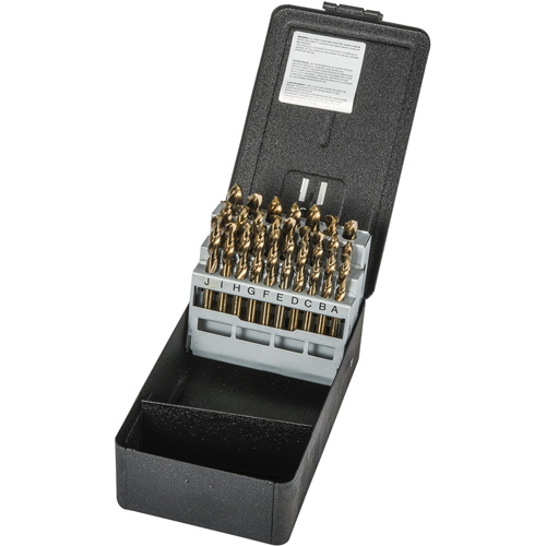 Heavy-duty Screw Machine Drill Bit Set, 26 Pieces, High Speed Cobalt Southpoint Industrial Supply