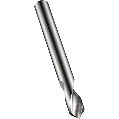 Spotting Drill, 10 mm, Carbide, 26 mm Flute, 90° Point Southpoint Industrial Supply