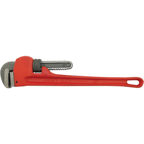 Cl&eacute; &agrave; tuyaux, Cap des m&acirc;choires 2-1/2", Longueur 18", Fini Rev&ecirc;tement en poudre, Prise Aucune Southpoint Industrial Supply