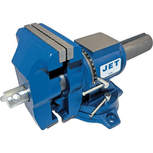 Multi-Purpose Heavy-Duty Vise, 5" Jaw Width, 3" Throat Depth Southpoint Industrial Supply